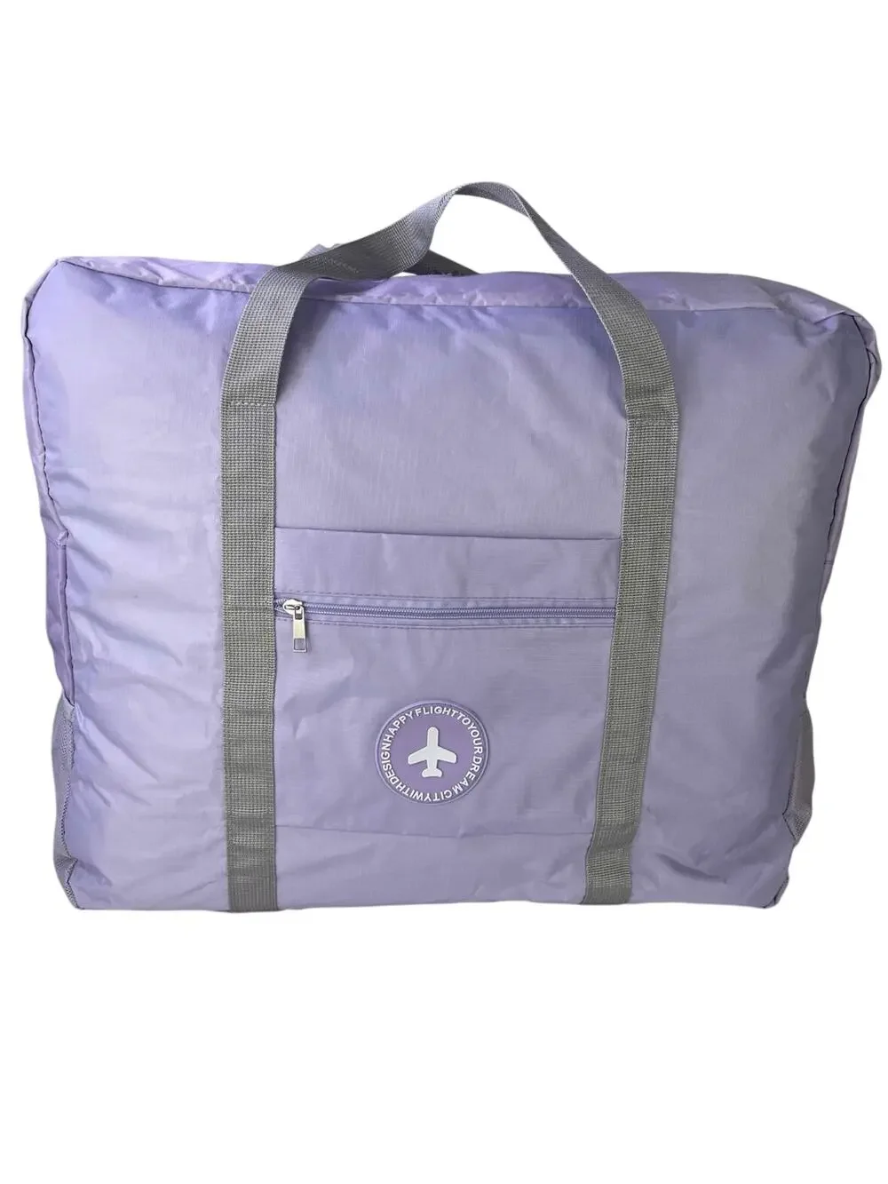 Travel Bag Foldable Duffle Sports Gym Tote Sleepover Zip Lightweight Weekend NWT